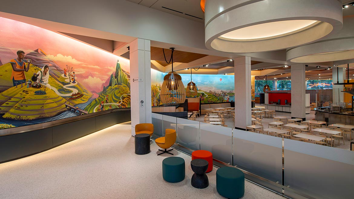 Installation Awards Commercial Toppings & Overlays Winner: Epcot—Project G—Communicore Flooring