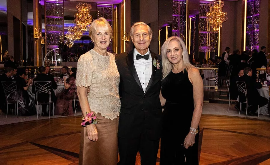 Jeanne Matson, Howard Brodsky and Dana Teague