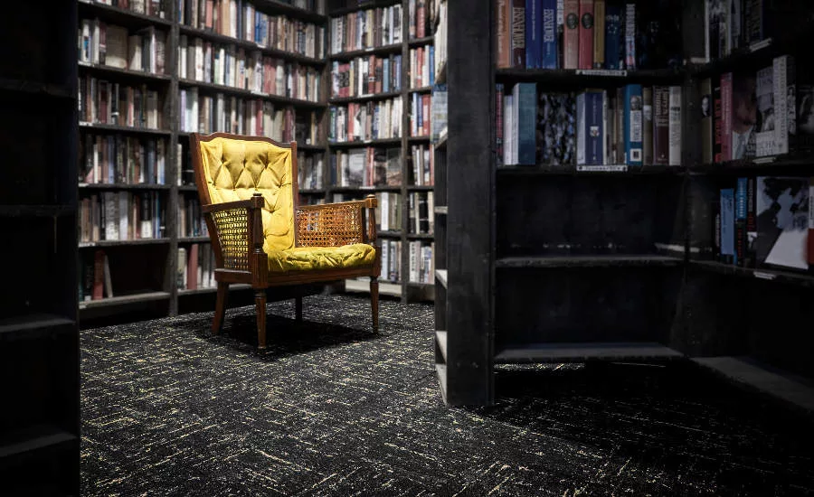 Drawing Room broadloom carpet in Redacted style