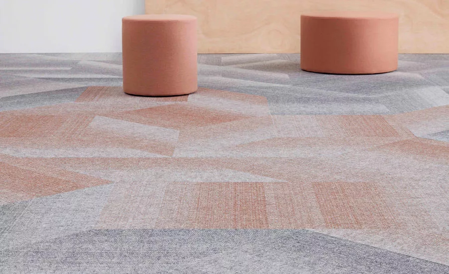 Dichroic modular carpet