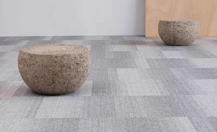 Dichroic modular carpet