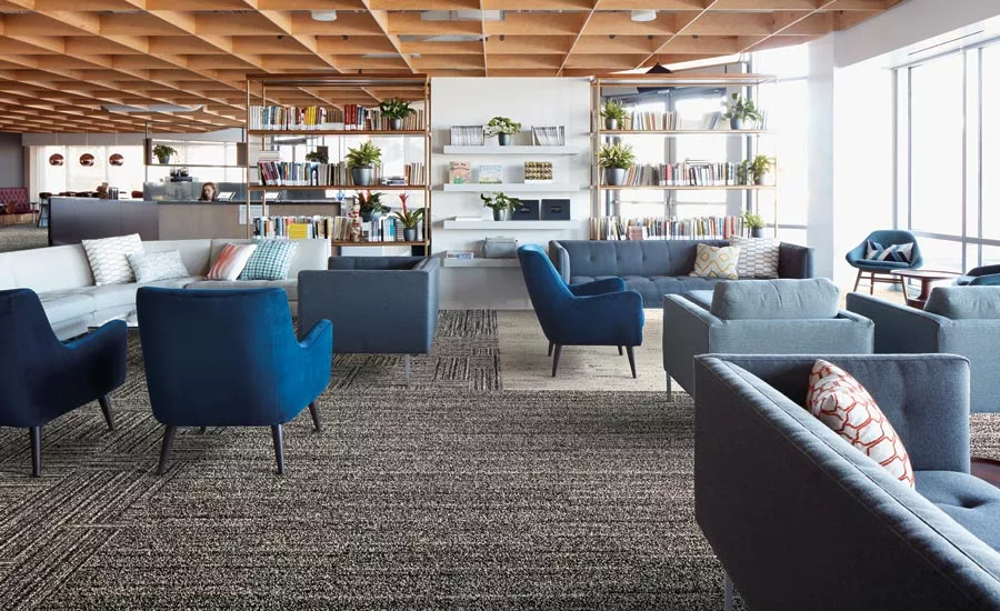Interface's Visual Code carpet collection