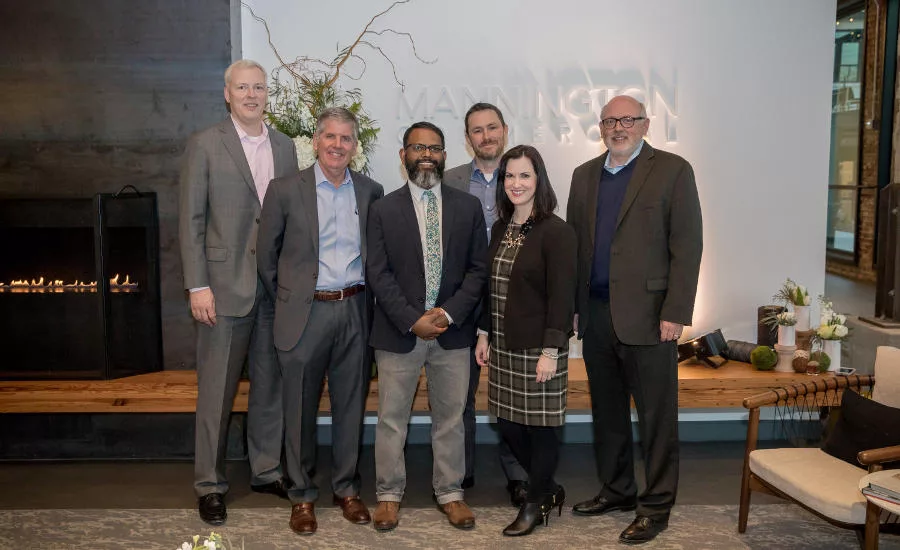 Mannington Commercial leadership and design team