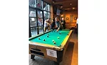 NFA members playing pool