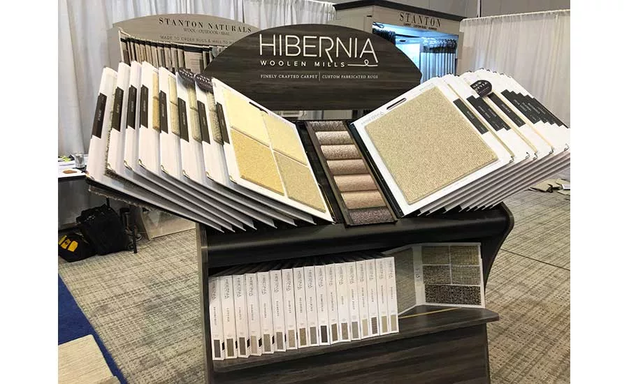 Hibernia decorative tufted wool