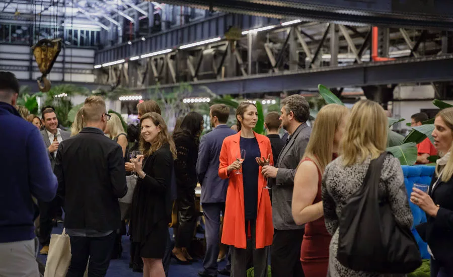 networking at Sustainability Talk Series