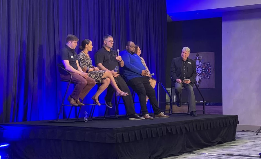 Year of the Sales Professional panel at Building Buzz West