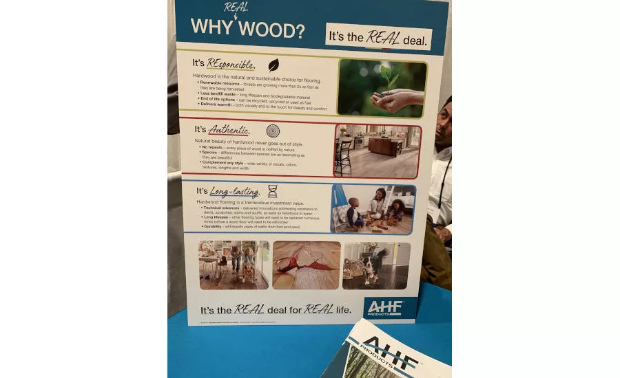 AHF's Why Real Wood campaign