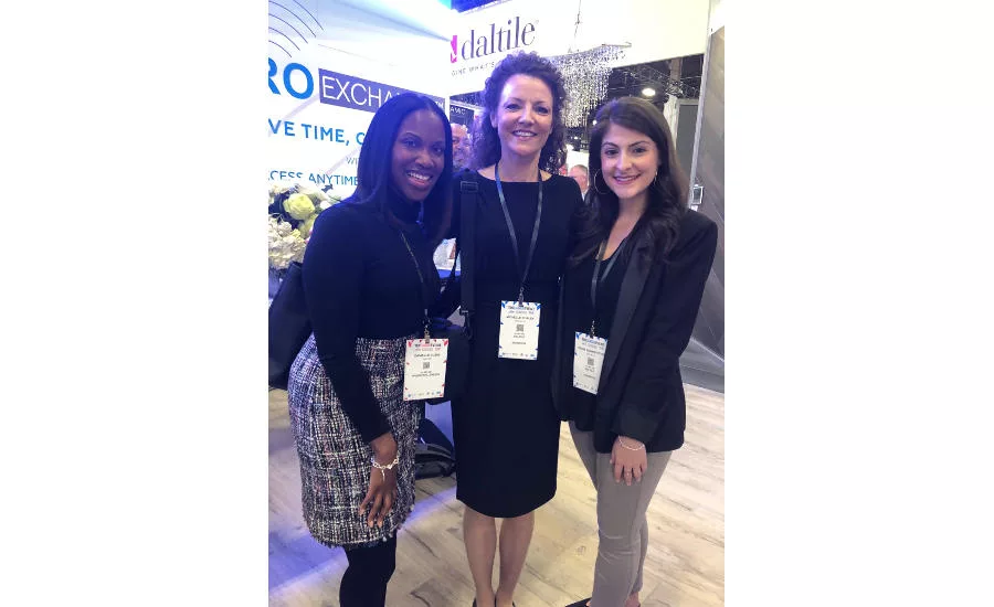 Danielle Clair Simpson, Michelle Corley, Teresa Bonnstetter at TISE