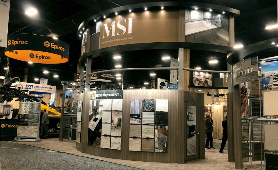 MSI booth at TISE