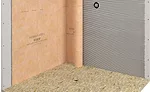 Schluter's Kerdi waterproofing membrane