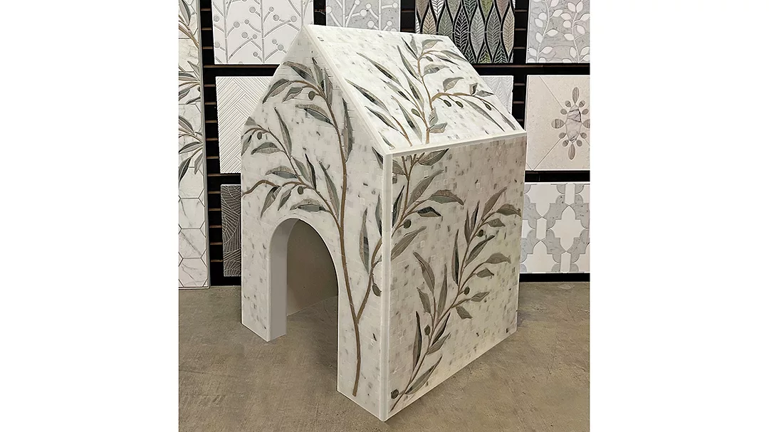 Appomattox Tile Art Co. doghouse