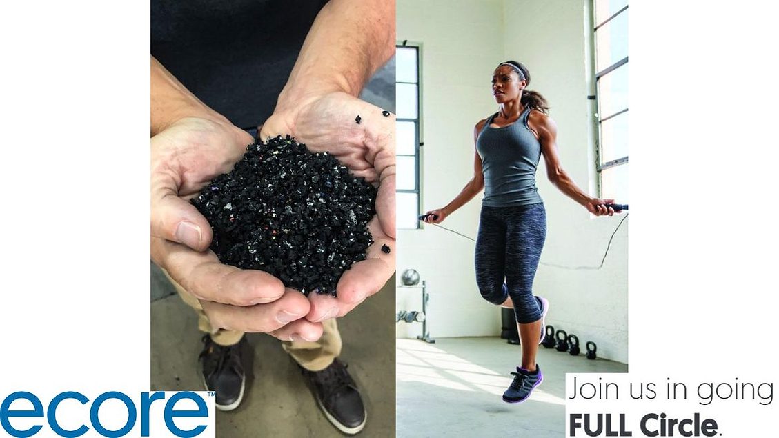 Ecore’s New Rubber Recycling Program Helps Customers Achieve