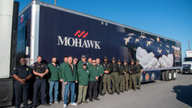 Wreaths Across America and Mohawk Truck