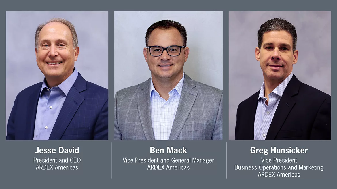 Ardex Americas' New Corporate Management Structure 2024