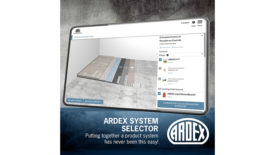 Ardex System Selector