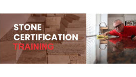 stone certification training coval