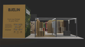 Bjelin's booth at Domotex