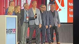 Mark Heinlein accepting Award