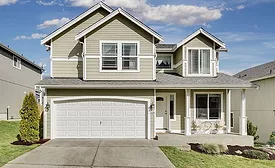 suburban house exterior