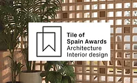 Tile of Spain Awards.jpg Tile of Spain logo against an architectural surface