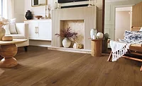 Karndean Knight Tile 2025.jpg living space with wood-look floor and a fireplace