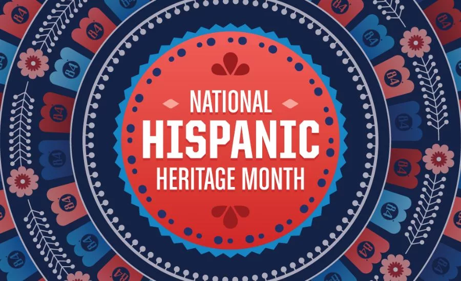 graphic celebrating Hispanic Heritage month