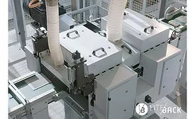 Liteback grooving unit