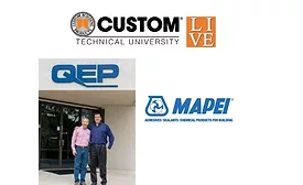 CTEF Grant Matching gifts from Custom Building Products, Mapei and QEP