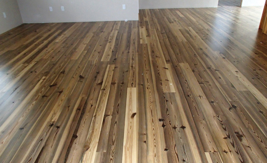 Reclaimed Wood Making A Statement 2017 09 01 Floor Trends Installation