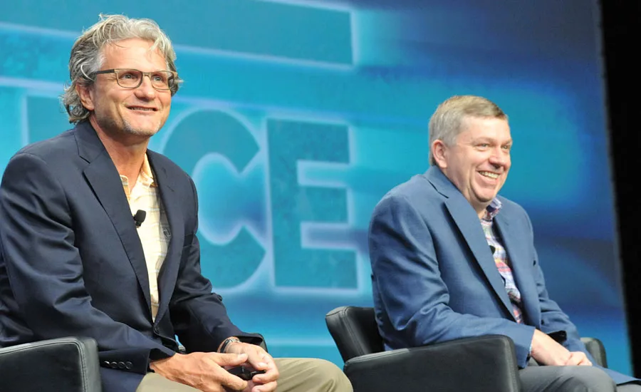 CCA's Charlie Dilks and Ron Negley