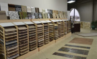 A variety of available flooring products and choices