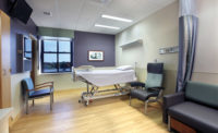 healthcare interiors with premium resilient sheet flooring