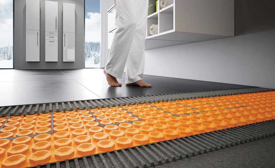 Ing In Floor Radiant Heating 2018, What Kind Of Tile Do You Use For Heated Floors