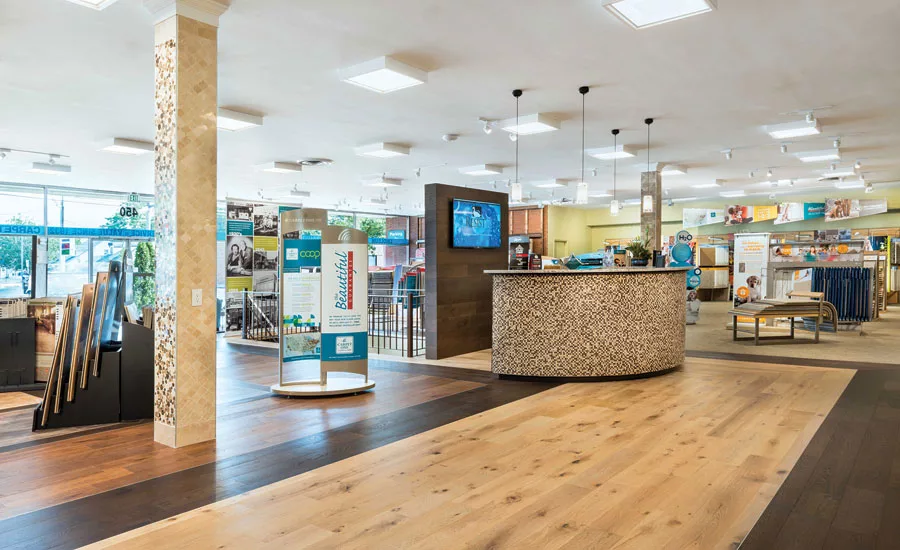 showroom layout