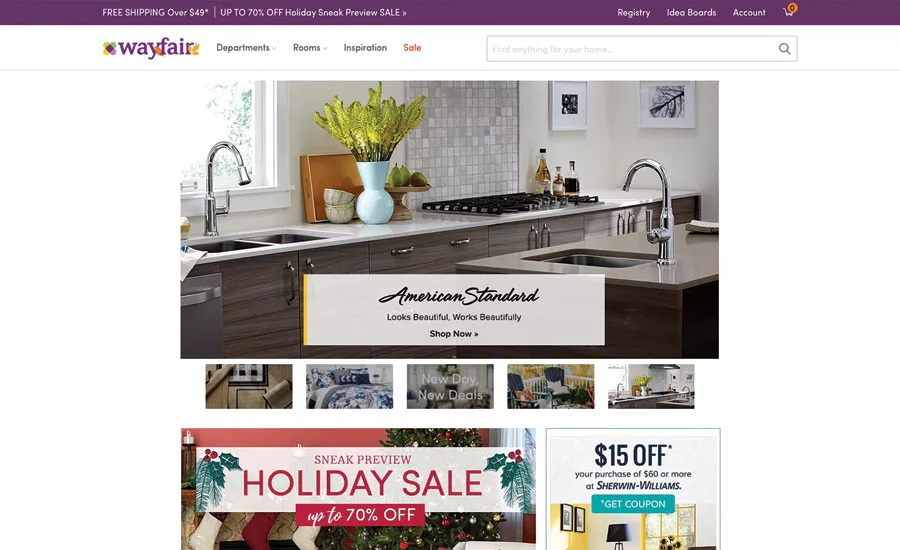 online retailer