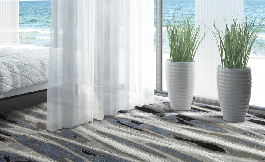 Onyx broadloom carpet by Durkan