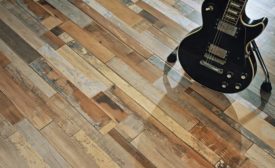 Chords and Rhythms luxury vinyl plank