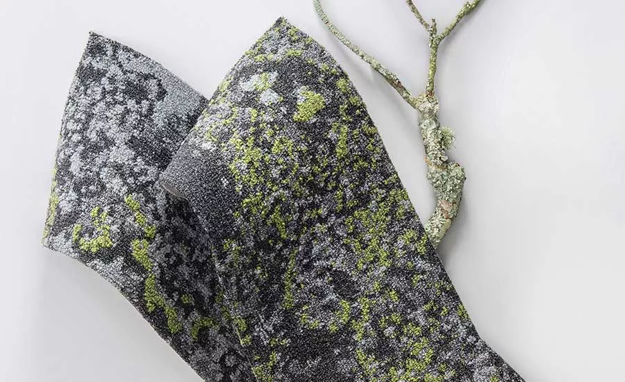 Mohawk's Lichen modular carpet