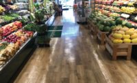 flooring installations in Mollie Stone's supermarket