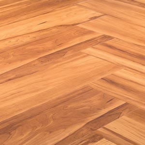 honey-colored LVT