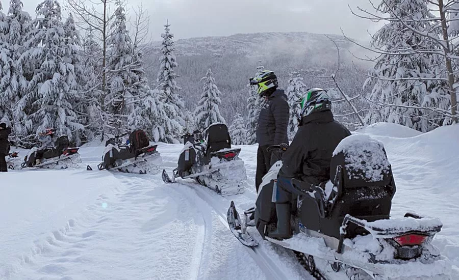 NFA snowmobile tour