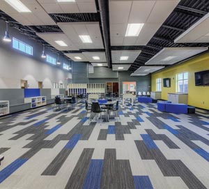 school floor installation