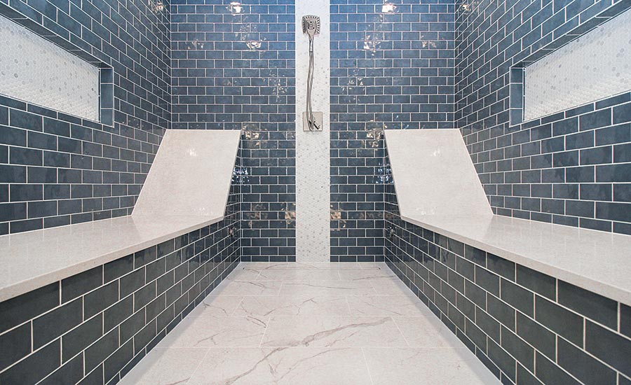 luxury master bathroom shower