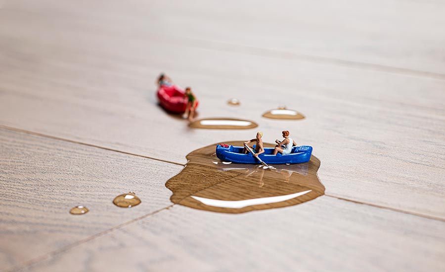 Valinge's hardened wood floor with Woodura surface technology 