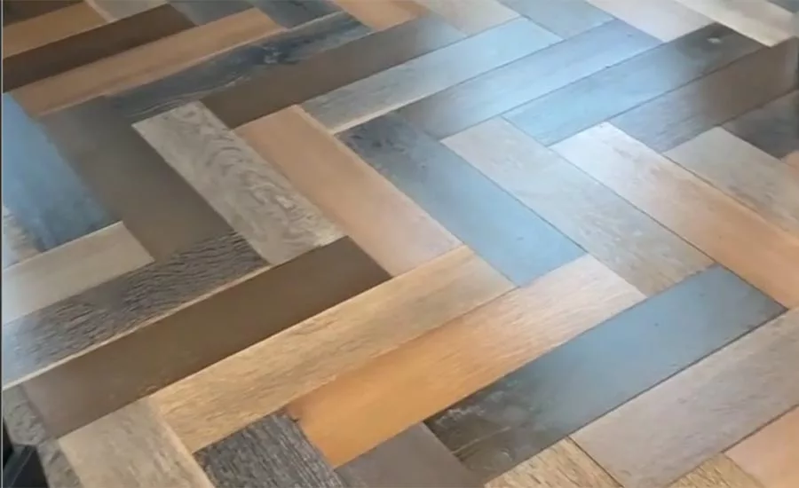 wood floor installation