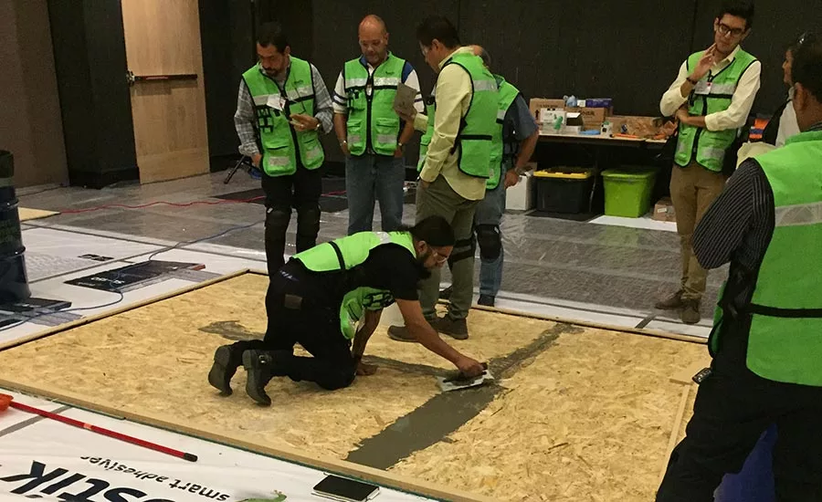 patching the subfloor