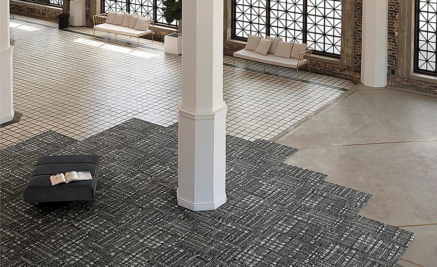 Allegro carpet tile by Bentley