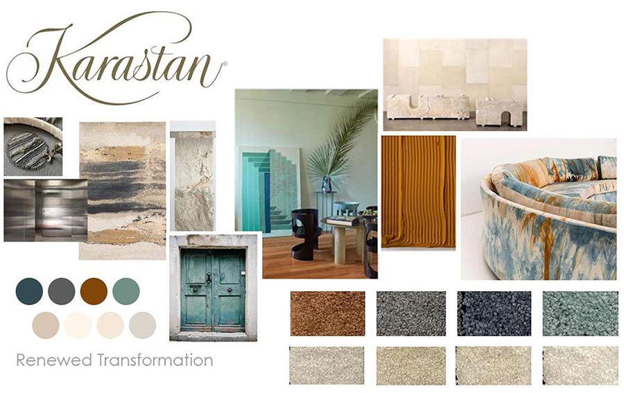 Karastan 2024 soft-surface palette