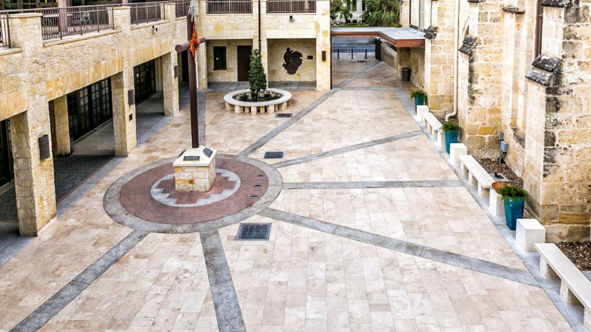 San Fernando Cathedral Courtyard